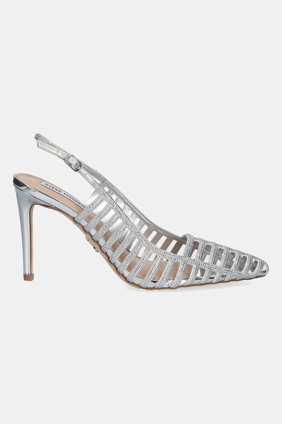 Steve Madden szpilki Carleigh 11004836.751 srebrny AW25
