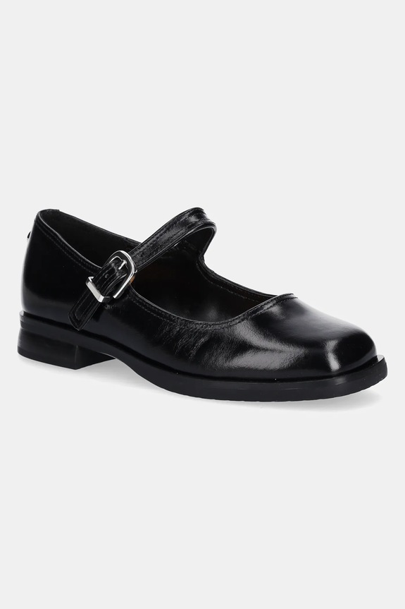 Kožené poltopánky Steve Madden Delancy usňová koža čierna 11003873.017