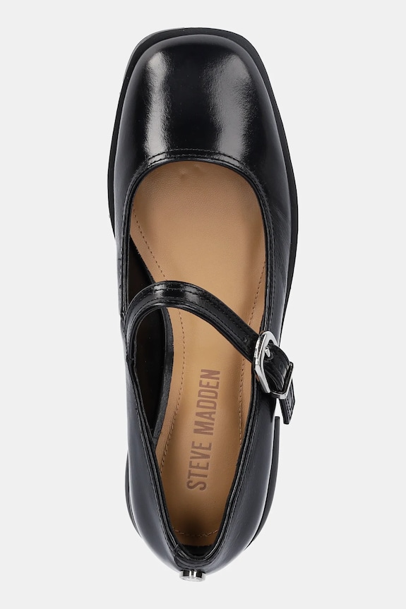 Kožené poltopánky Steve Madden Delancy čierna 11003873.017