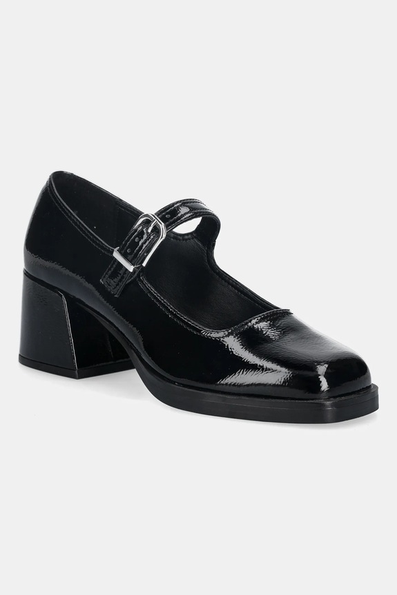 Lodičky Steve Madden Lisbon imitácia lakovanej kože čierna 11003875.001
