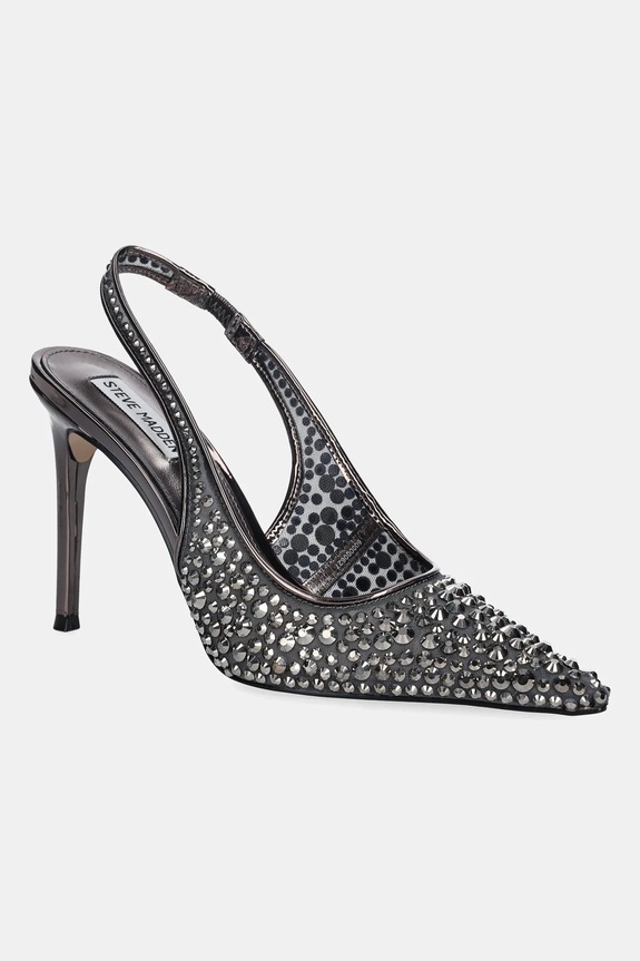 Steve Madden szpilki Reyes-R syntetyczny srebrny 11004734.733