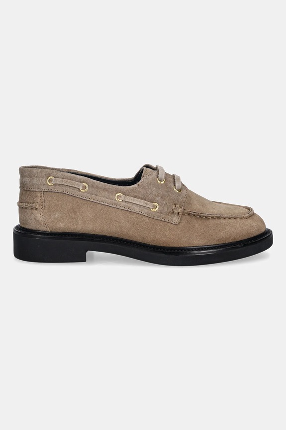 Μοκασίνια σουέτ Steve Madden Rummored 11004853.275 μπεζ AW25