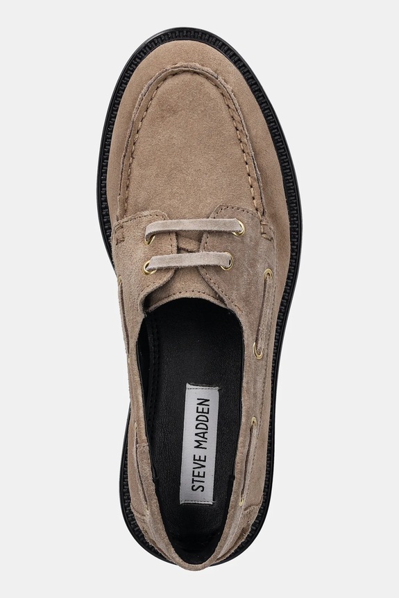 Μοκασίνια σουέτ Steve Madden Rummored μπεζ 11004853.275