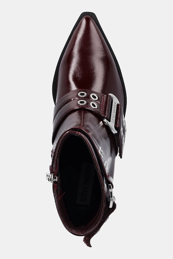 Μποτάκια Steve Madden Splurge μπορντό 11004772.DCC