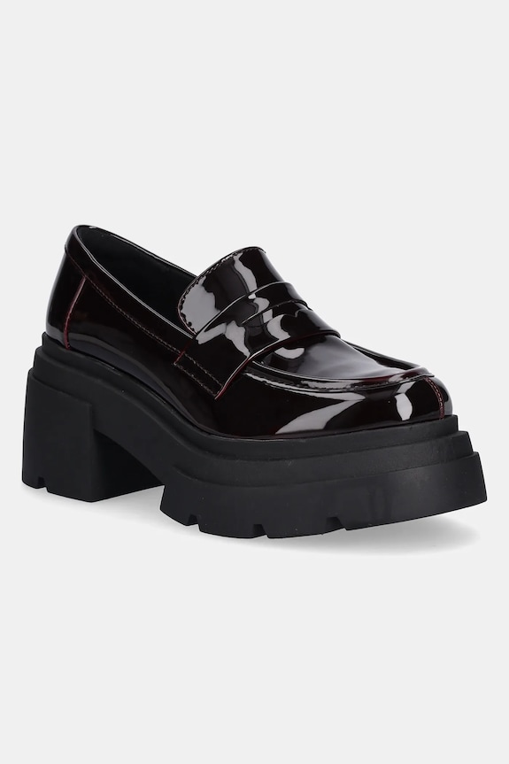 Steve Madden mokaszin Turnout műszálas lakkbőr lila 11004801.DC1