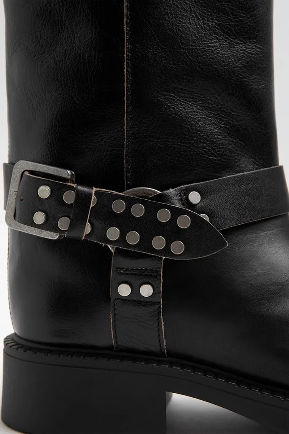 Kožne gležnjače Miista Maitea E8.3951 crna