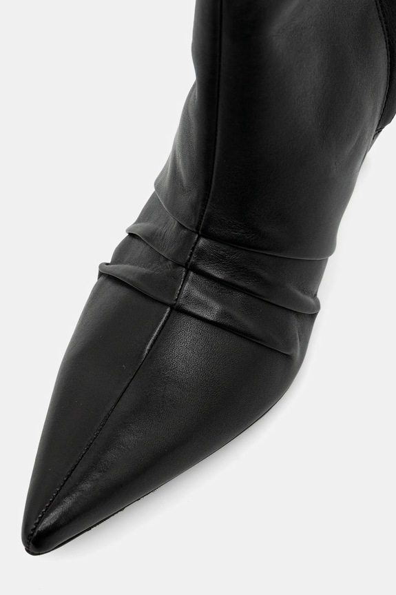 Δερμάτινες μπότες Patrizia Pepe μαύρο 2Y0037.L048.K103