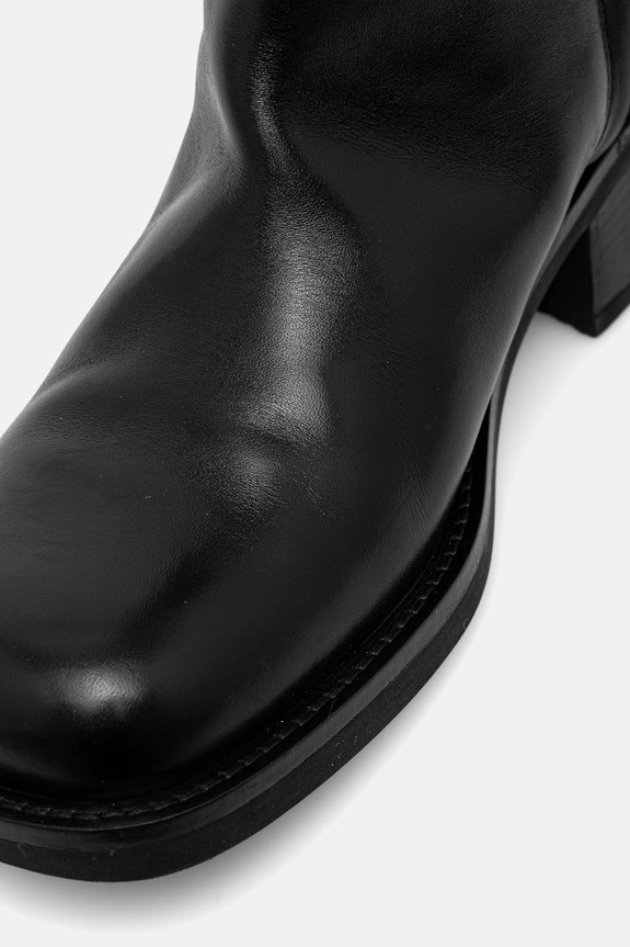 Δερμάτινες μπότες Patrizia Pepe μαύρο 2Y0042.L048.K103