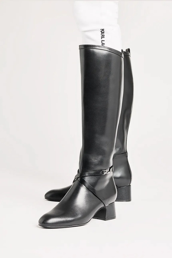 Vysoké čižmy Karl Lagerfeld BONNIE KL30375.000
