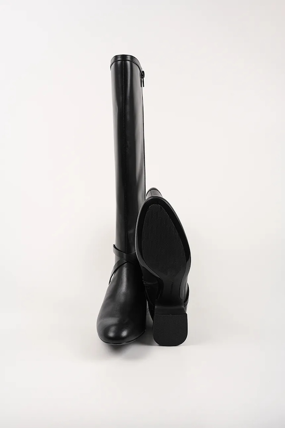 Vysoké čižmy Karl Lagerfeld BONNIE KL30375.000 čierna