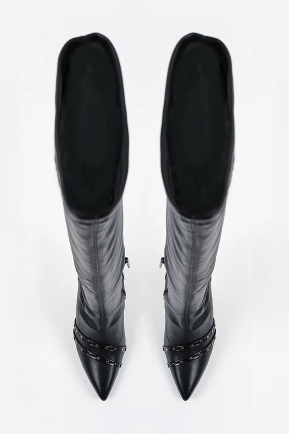 Čizme Karl Lagerfeld SARABANDE crna KL30987.F0X
