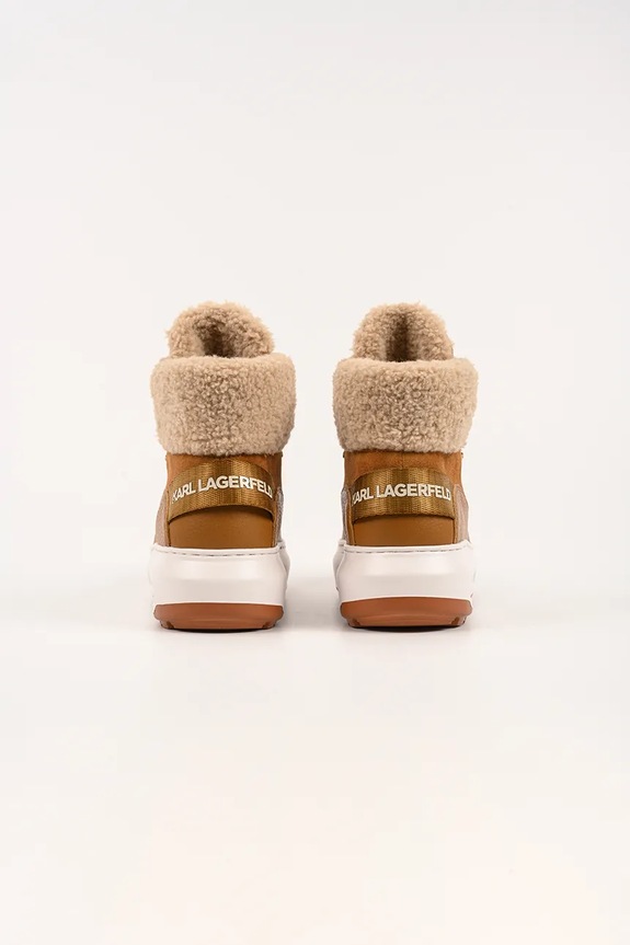 Scarpe Karl Lagerfeld sneakers KAPRI LUG KL67565.322 marrone