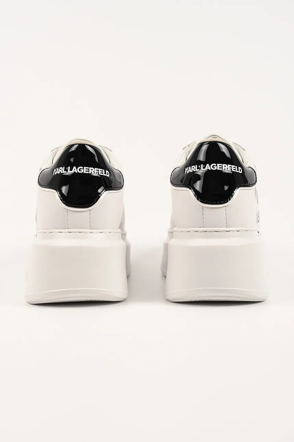 Obuwie Karl Lagerfeld sneakersy skórzane ANAKAPRI KL63512.011 biały