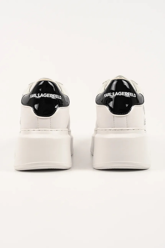 Obuwie Karl Lagerfeld sneakersy skórzane ANAKAPRI KL63512.011 biały