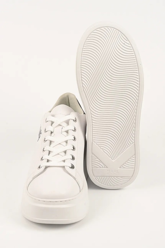 Karl Lagerfeld sneakersy skórzane ANAKAPRI KL63512.011 biały