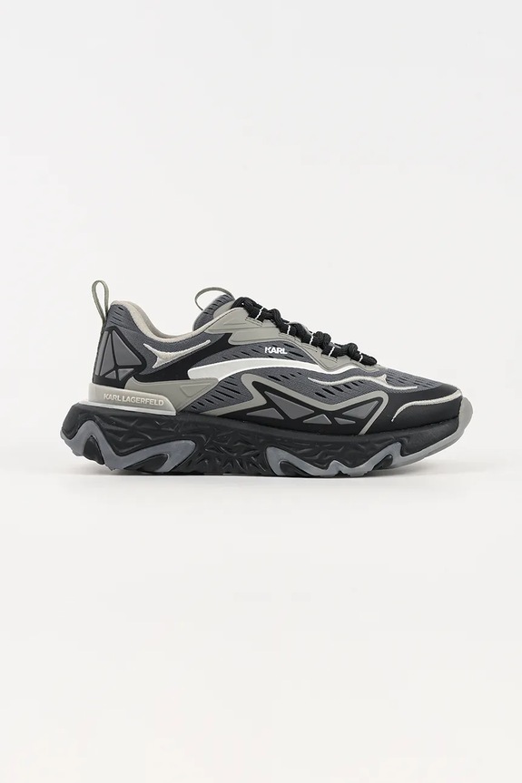 Karl Lagerfeld sneakers BLAZE textil gri KL62422.K0S