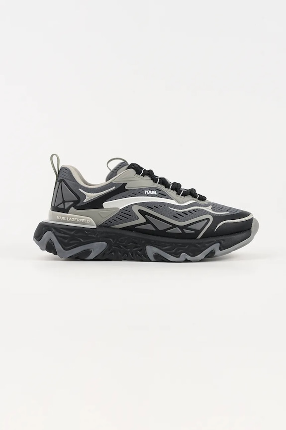 Karl Lagerfeld sneakers BLAZE textil gri KL62422.K0S