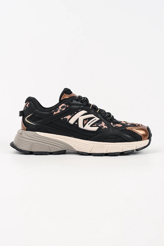 Karl Lagerfeld sneakersy ORION tekstylny czarny KL65524.402
