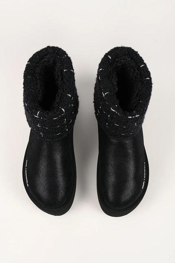 Karl Lagerfeld cizme de iarnă THERMO negru KL48552.707