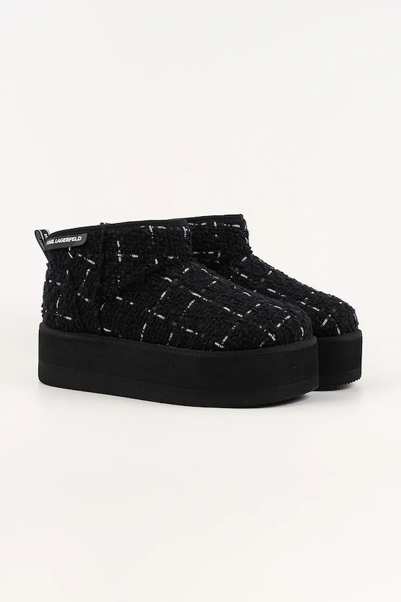 Karl Lagerfeld śniegowce THERMO KL48523A.B07 czarny NC25