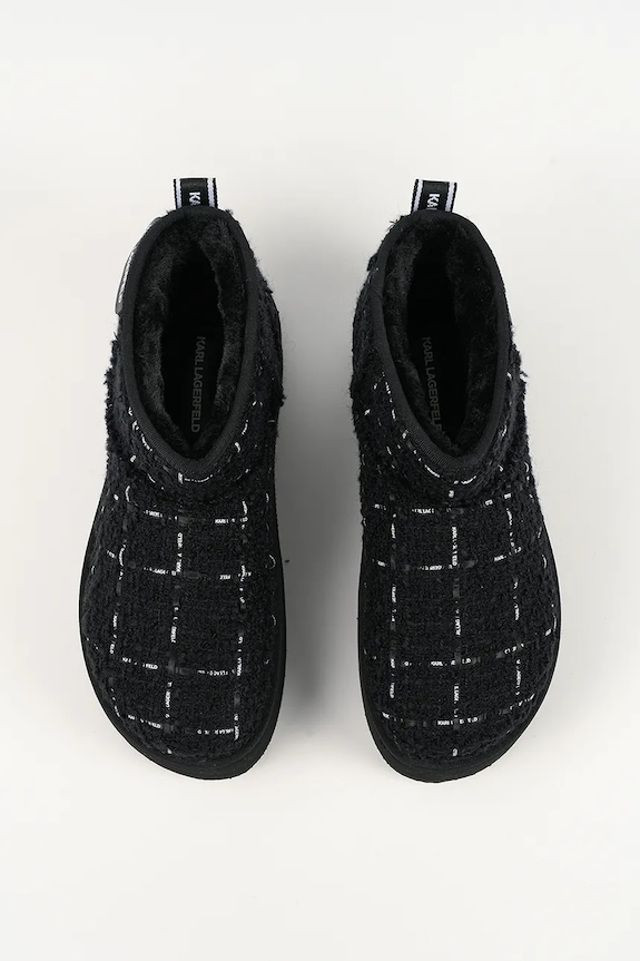 Karl Lagerfeld śniegowce THERMO czarny KL48523A.B07