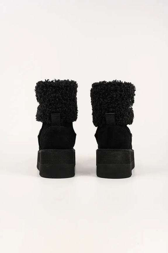 Încălțăminte Karl Lagerfeld cizme de iarnă SKYLAR KL48653.700 negru