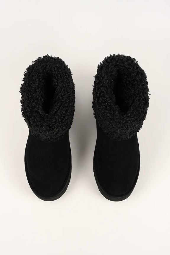 Karl Lagerfeld cizme de iarnă SKYLAR negru KL48653.700