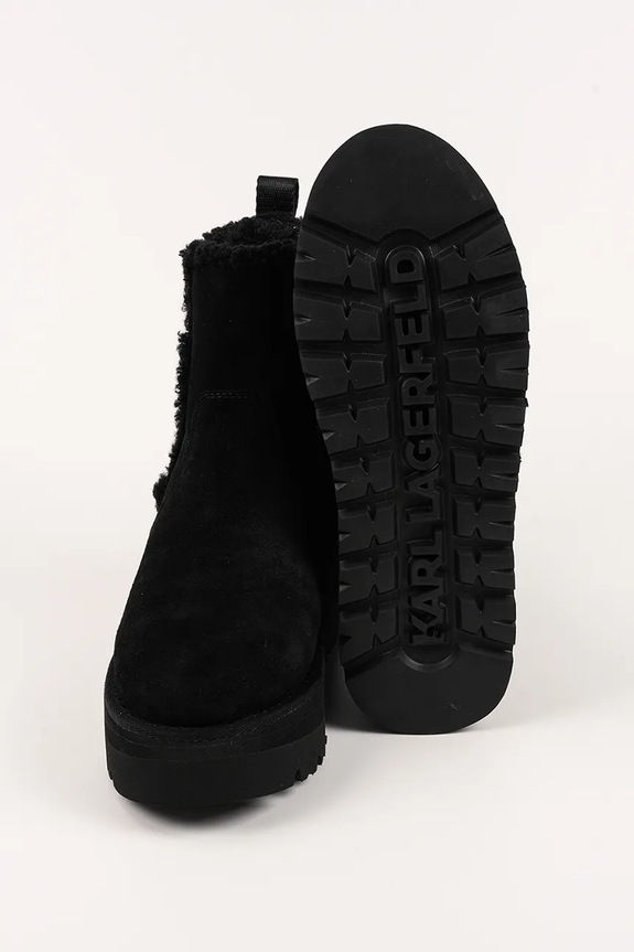 Karl Lagerfeld śniegowce SKYLAR KL48662.500 czarny