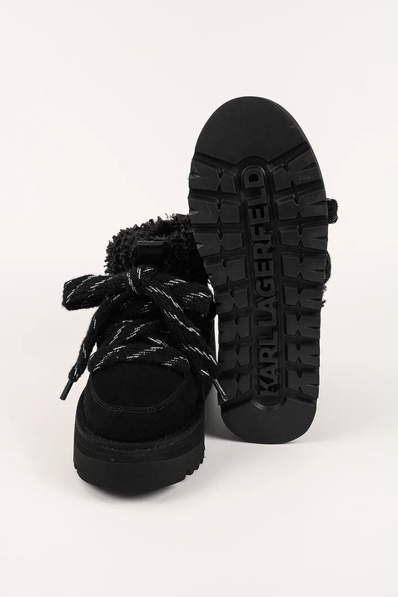 Karl Lagerfeld śniegowce SKYLAR KL48632.500 czarny