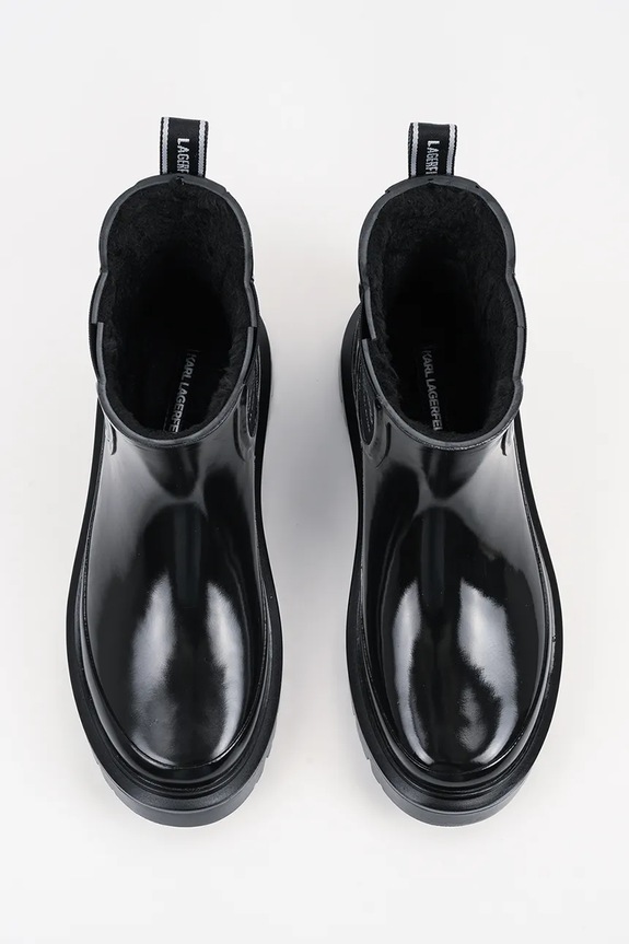 Karl Lagerfeld gumicsizma K/TORRENT fekete KL47140.V00