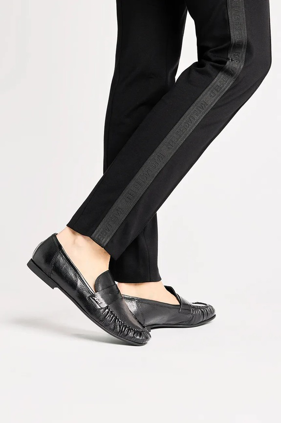 Semišové mokasíny Karl Lagerfeld ELEIA Loafer KL41121.000
