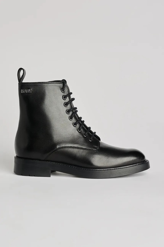Nízké kozačky Karl Lagerfeld BLAKE nezateplené černá KL41454.000