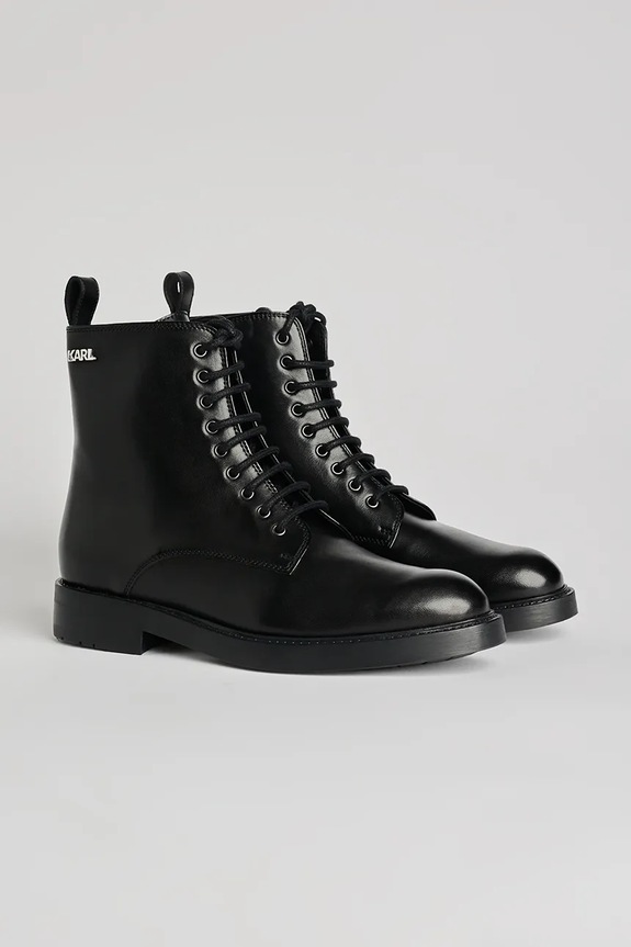 Nízké kozačky Karl Lagerfeld BLAKE KL41454.000 černá AW25