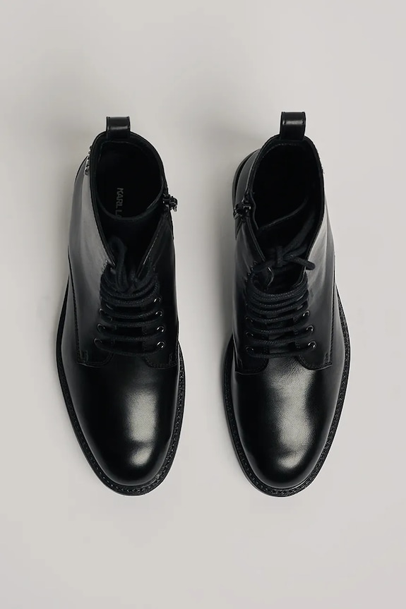 Nízké kozačky Karl Lagerfeld BLAKE černá KL41454.000