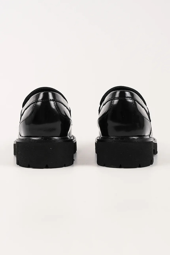 Boty Kožené mokasíny Karl Lagerfeld LOWELL KL42224.000 černá