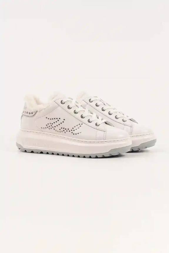 Δερμάτινα sneakers Karl Lagerfeld KAPRI LUG KL67511.11S λευκό AW25