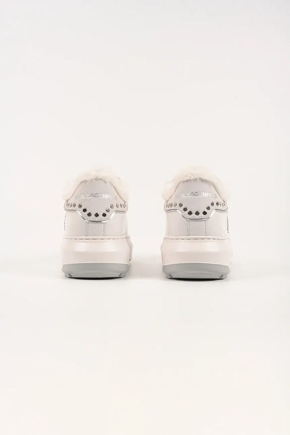 Παπούτσια Δερμάτινα sneakers Karl Lagerfeld KAPRI LUG KL67511.11S λευκό