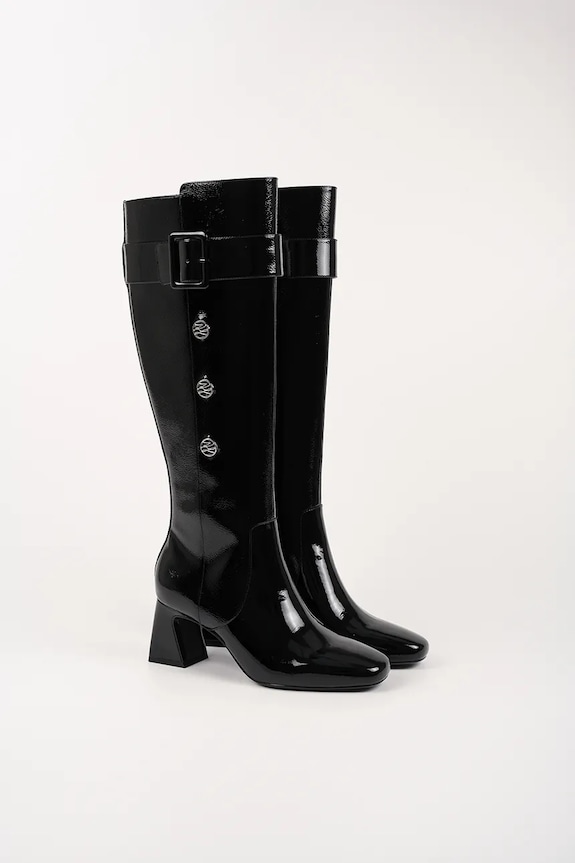 Vysoké čižmy Karl Lagerfeld BEATA KL31475A.100 čierna NC25