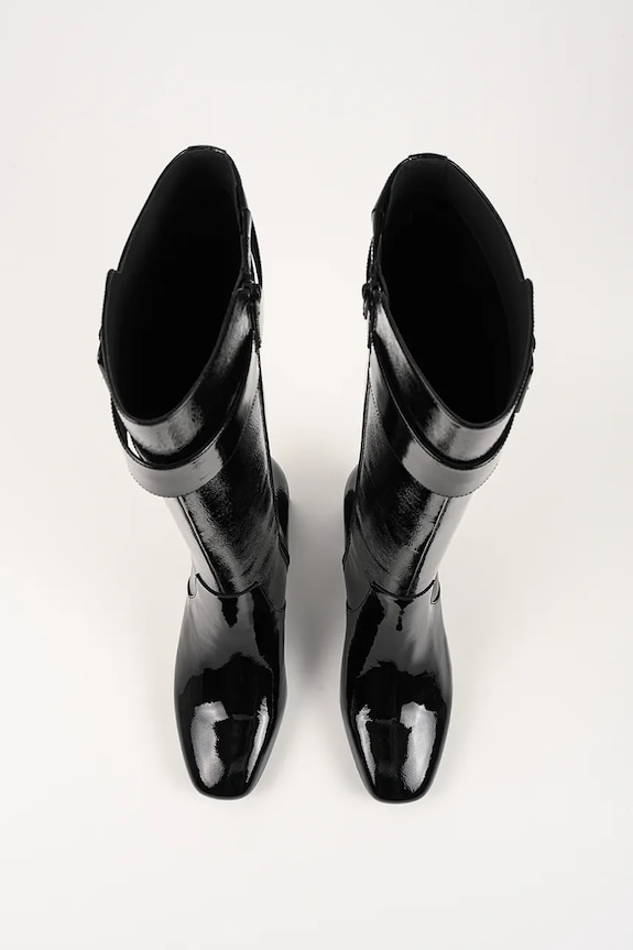 Vysoké čižmy Karl Lagerfeld BEATA čierna KL31475A.100