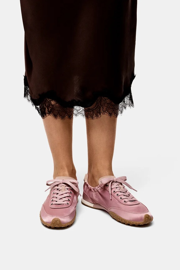 Hoff sneakersy BRIDGE SATIN ROSE 22561008 różowy
