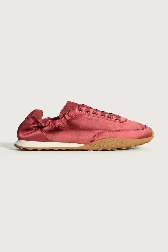 Hoff sneakersy BRIDGE SATIN TERRACOTTA tekstylny pomarańczowy 22561007