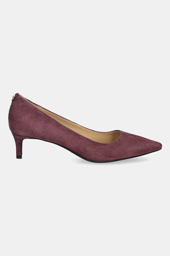 MICHAEL Michael Kors tocuri din piele întoarsă Alina 40R3ALMP1S.610 burgundia AW25