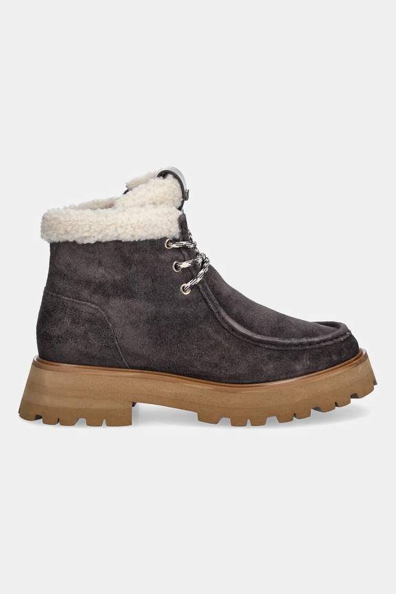 MICHAEL Michael Kors botki zamszowe Cade 40F5CAFE5S.251 brązowy AW25