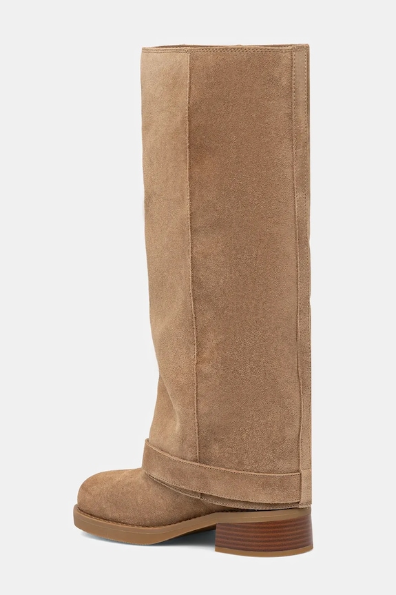 Obuća Čizme od brušene kože MICHAEL Michael Kors Colby 40F5COFB5S.297 bež