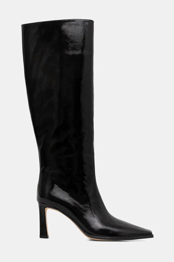 Kožené čižmy MICHAEL Michael Kors Darrah 40F5DRMB5A.001 čierna AW25