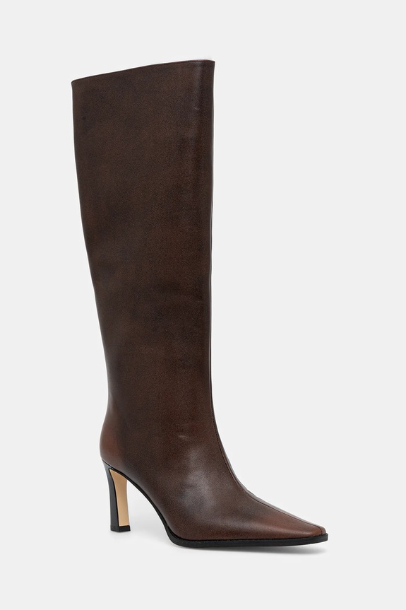 MICHAEL Michael Kors ghete de piele Darrah 5-8 cm maro 40F5DRMB5L.230