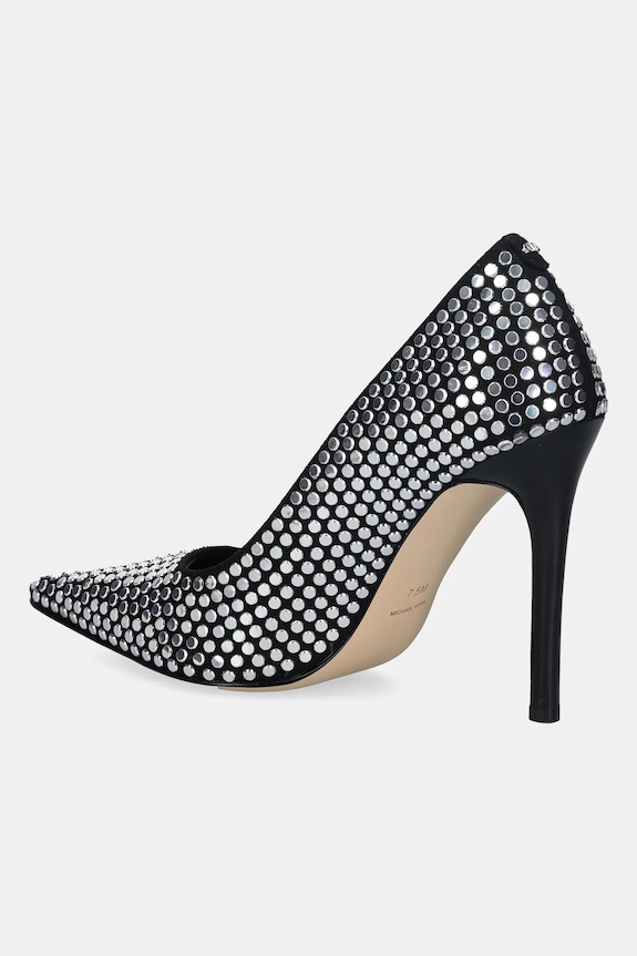 Obuwie MICHAEL Michael Kors szpilki Elyse 40F5EYHP3S.001 srebrny