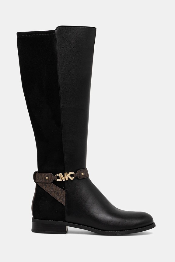 MICHAEL Michael Kors bőr csizma Farrah 40F1FHFB7L.007 fekete NC25