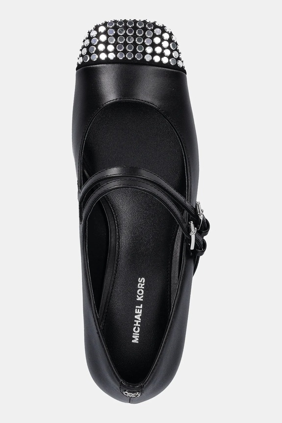MICHAEL Michael Kors czółenka skórzane Matilda czarny 40F5MTMP3L.001