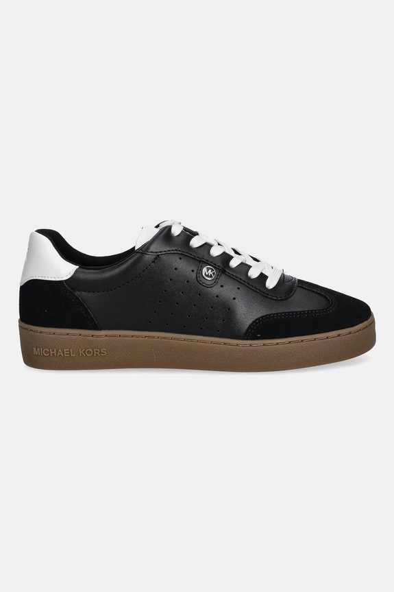 MICHAEL Michael Kors bőr sportcipő Scotty 43F4SCFS5L.001 fekete AW25